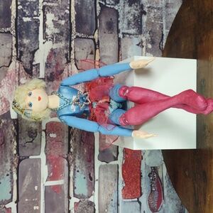 Artisan Crafted Elinor Peace Bailey Design Fantasy Fabric Arts Doll